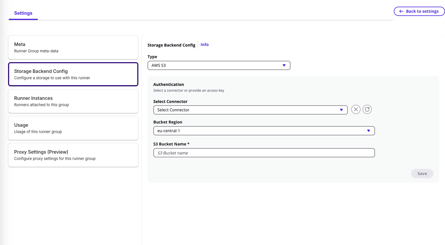 AWS S3 Configuration