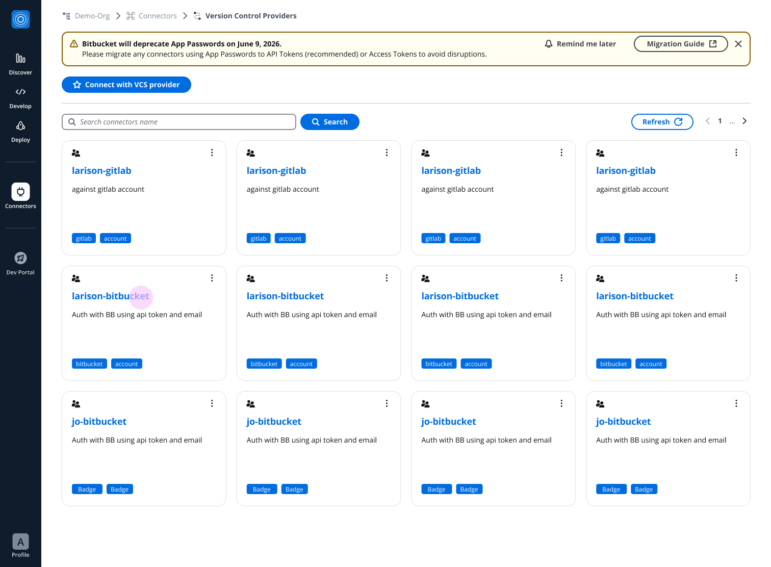 Update Connector Flow