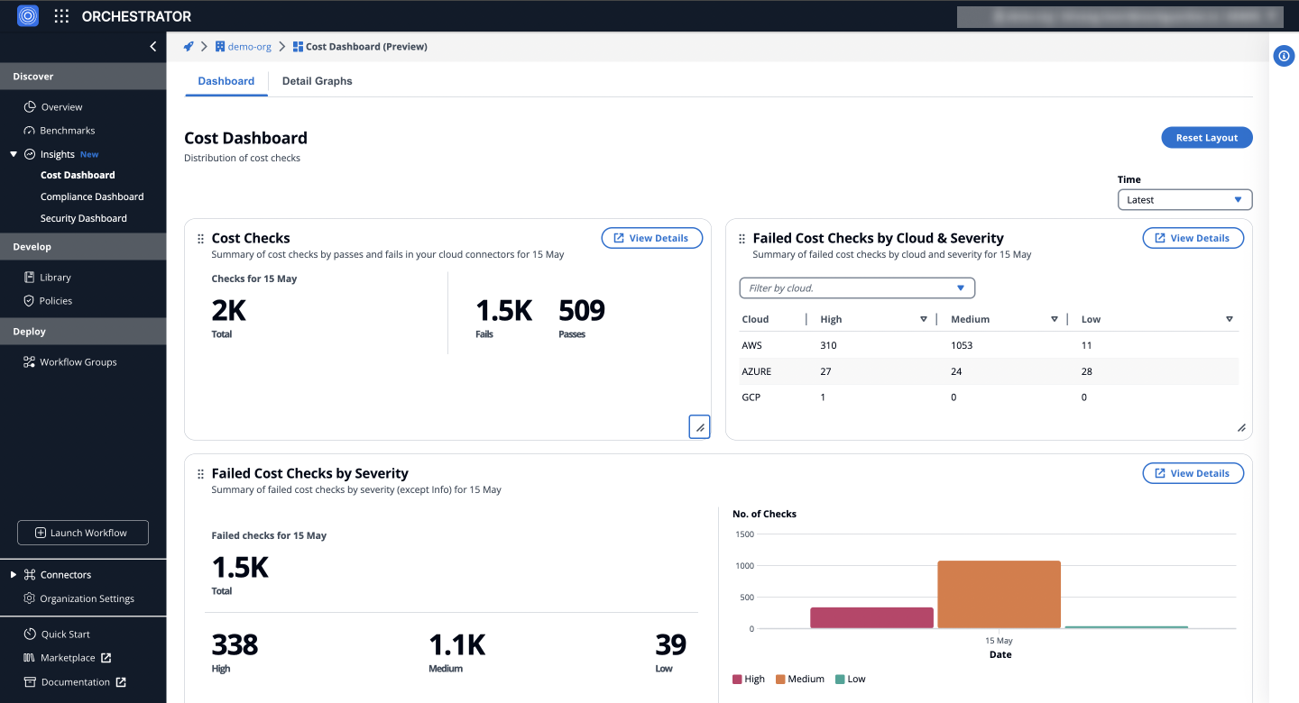 Cloud Account Metrics