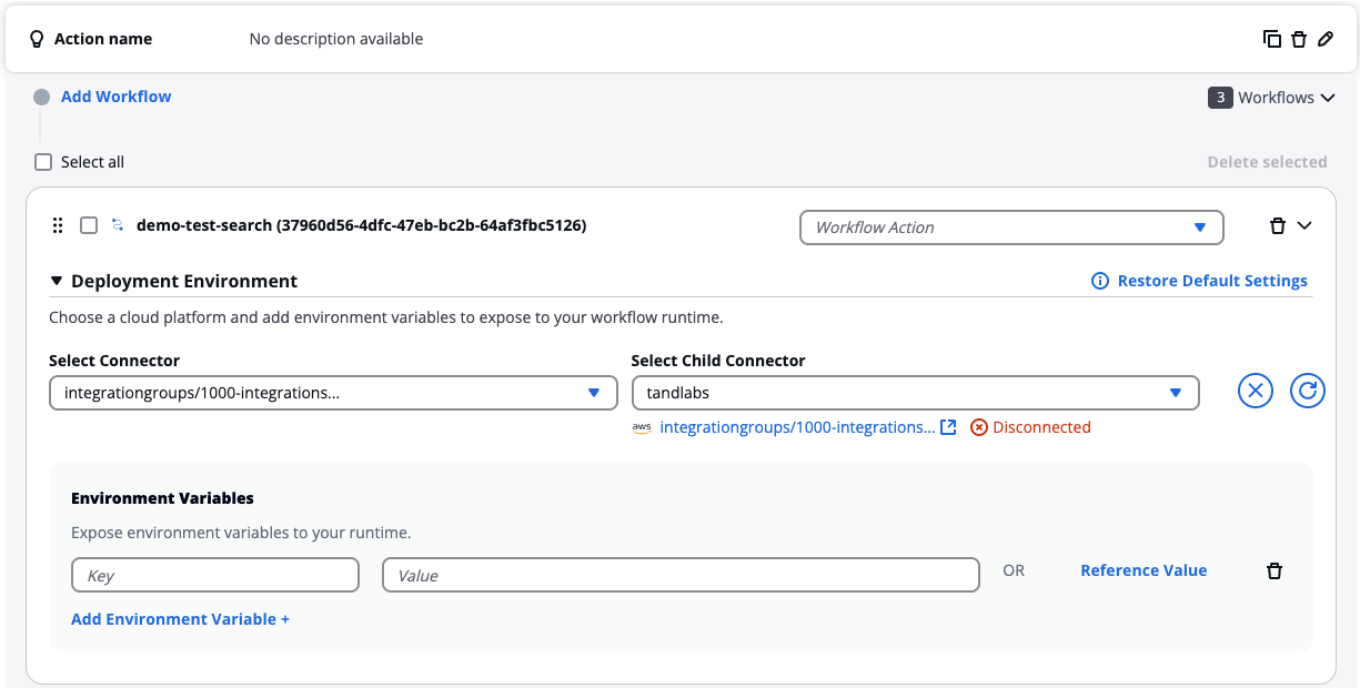 Add Environment Variables