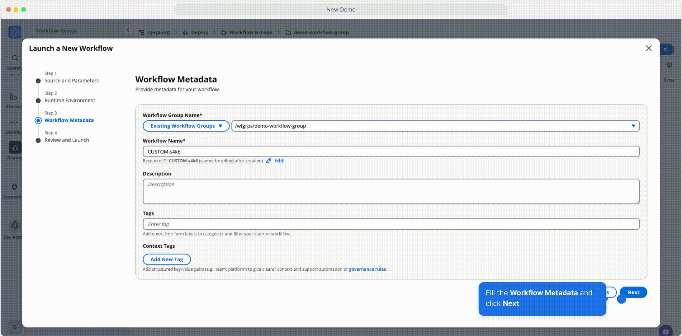 Metadata, Review, and Launch