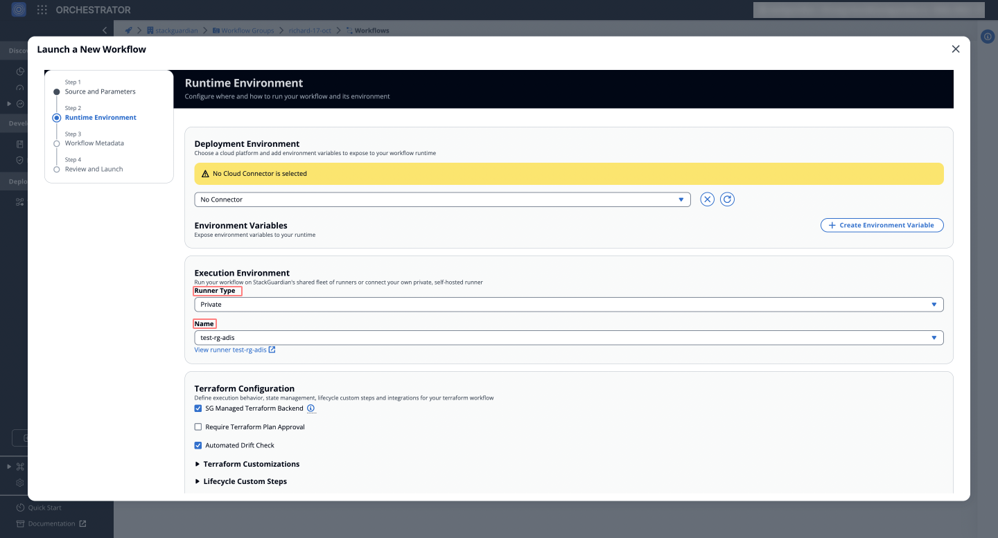Custom Workflow Step 2
