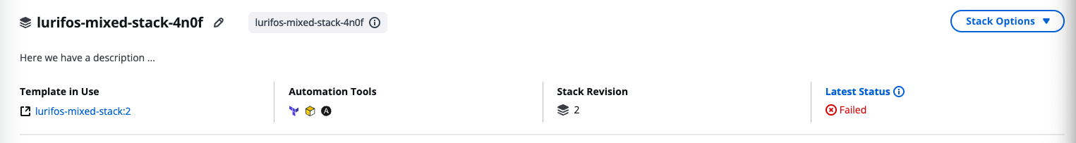 Stack Information Widgets