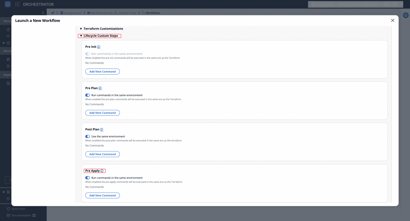 Custom Workflow Step 2